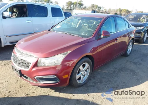 2015 Chevrolet Cruze 1Lt Auto из США, поврежденный, VIN 1G1PC5SB3F7288235